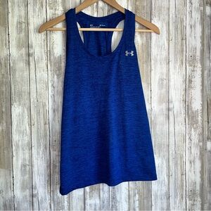 Under Armor Blue Tech Twist Tank